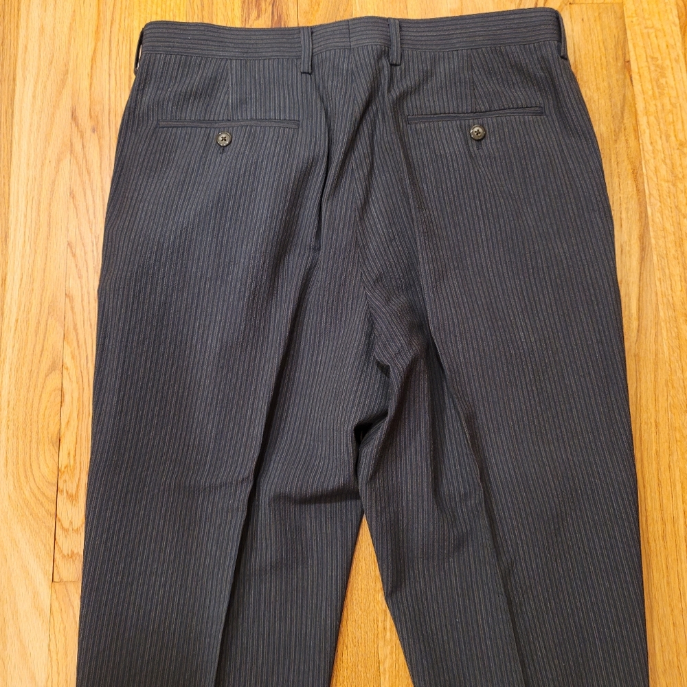 J.Crew Wallace & Barnes Suit Pant Italian Wool-Blend Seersucker 32x30 NWT - Picture 7 of 9